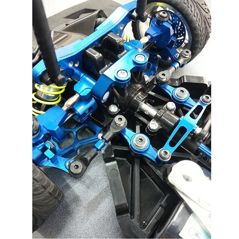 3 ชิ้นพวงมาลัย Link Rod Servo Rod สําหรับ Tamiya TT-02 TT-02T TT02 TT02T 1/10 RC รถอัพเกรดอุปกรณ์เสริม, สีแดง