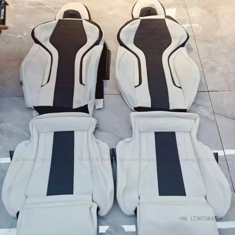 

High Quality Leather Full Set Custom Car Seat Covers for BMW 3 Series 2018 4-Door Waterproof Vehicle Cushion Cover