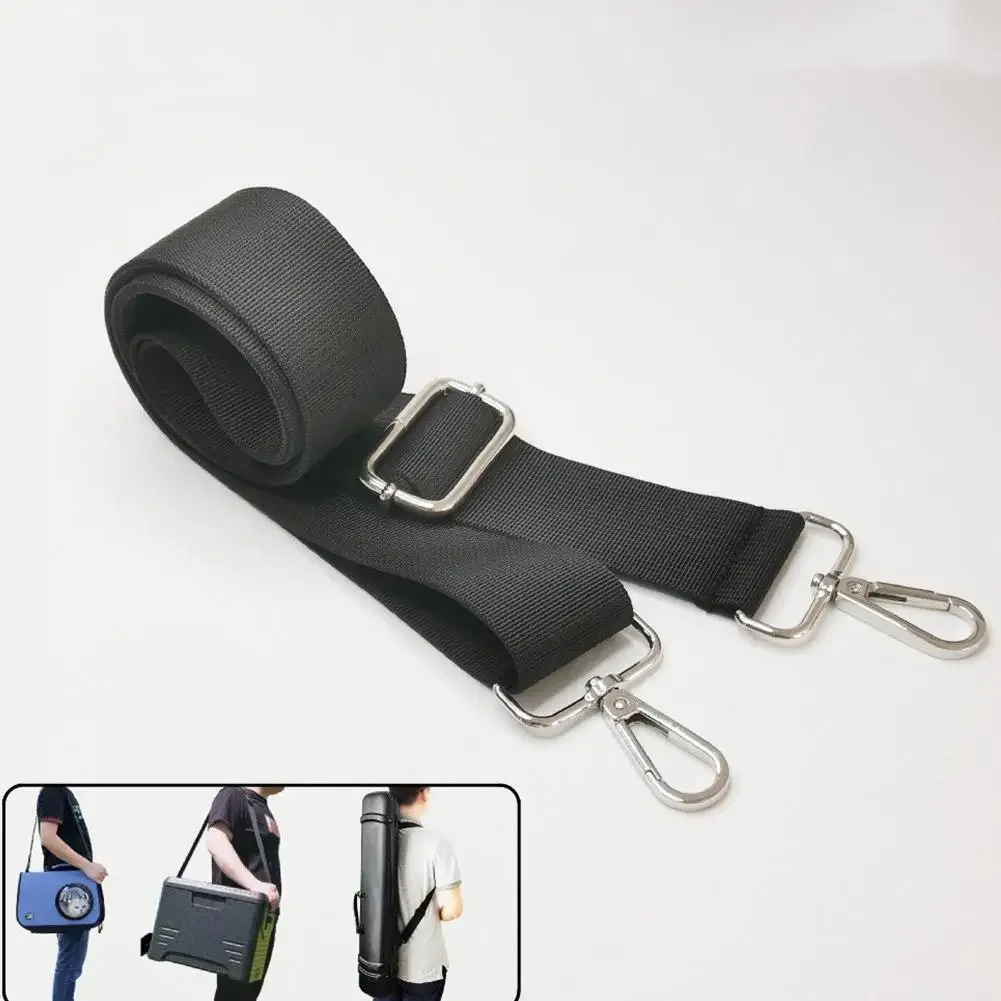 패션 블랙 나일론 숄더백 스트랩 조절 가능 교체 가능 탈부착 벨트 여성 남성 메신저백 핸들 핸드백 벨트