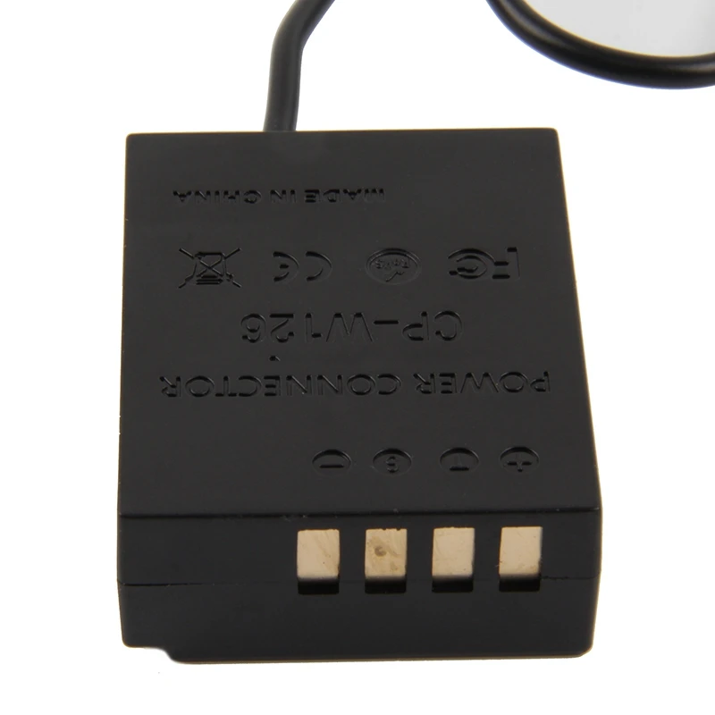 AC-9V + CP-W126 กล้องอะแดปเตอร์ไฟ AC Kit/เครื่องชาร์จสําหรับ Fujifilm X-E1 X-E2 X-M1 X-A2 X-A1X-T1 พร้อม DC Coupler (US Plug)