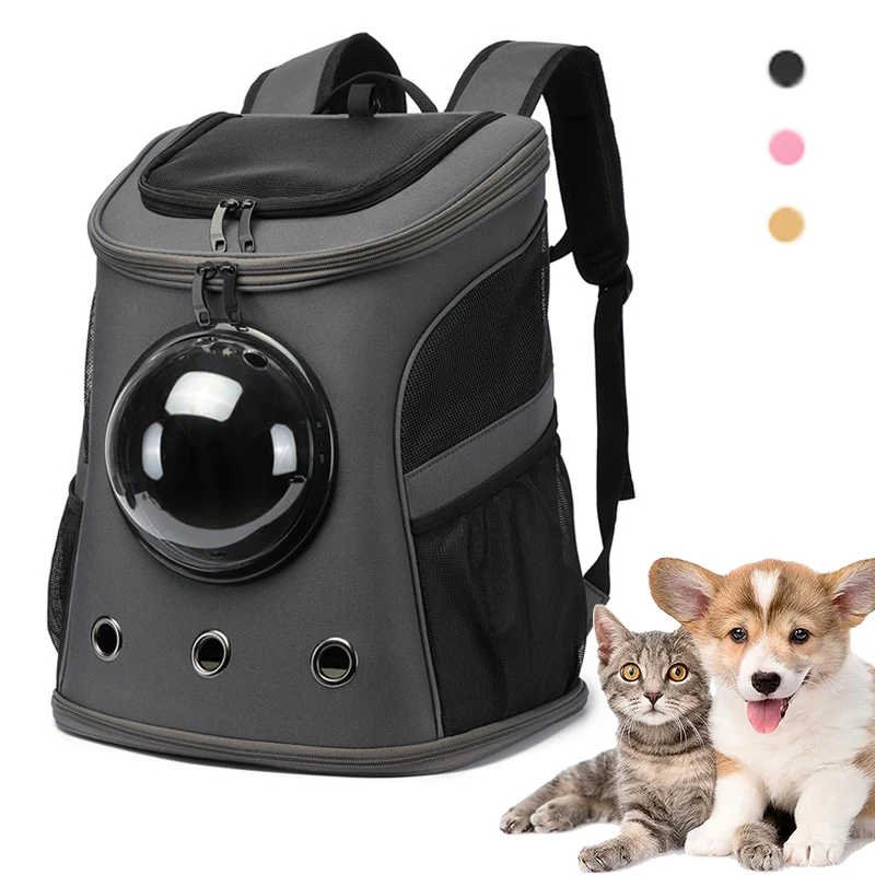 

Pet Carrier Backpack for Cats and Puppies,Airline-Approved Ventilated Carrier Bag for Outdoor Travel