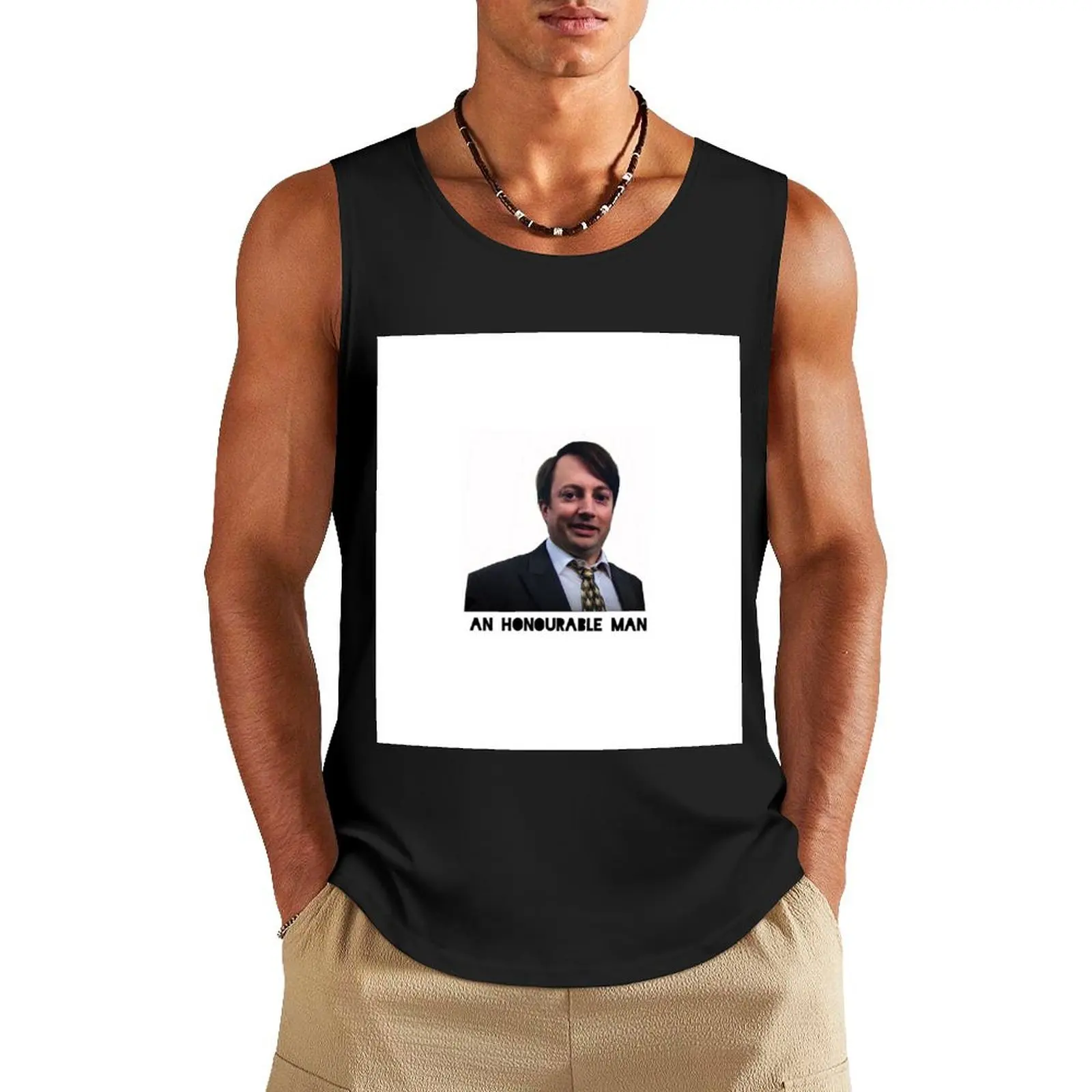 

Peep show mark corrigan an honourable man Tank Top Men's fitness t-shirt Men's tops anime t-shirts