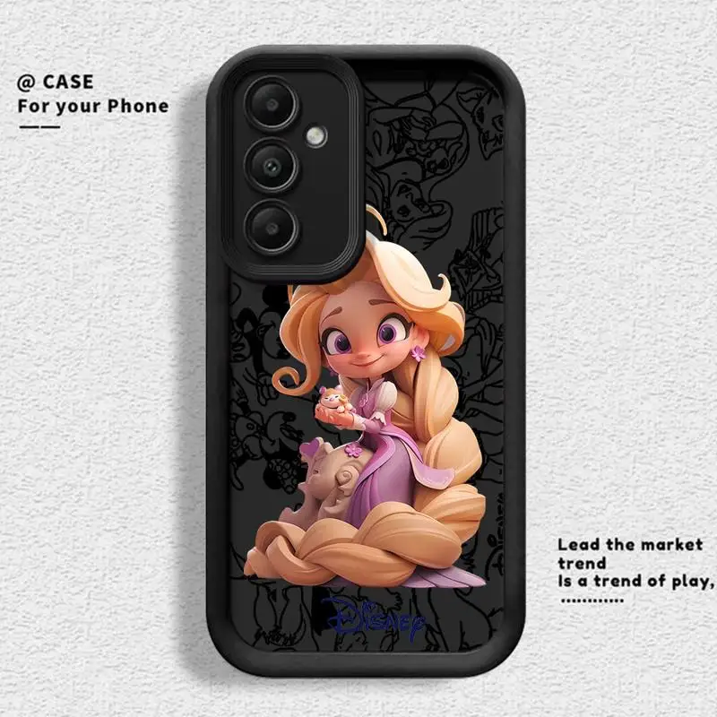 phone cases for Samsung Galaxy A55 A34 A25 A12 A35 A23 A24 A14 A54 A13 Angel Eye Ladder funda Cover Disney Super Cute Princess image 4