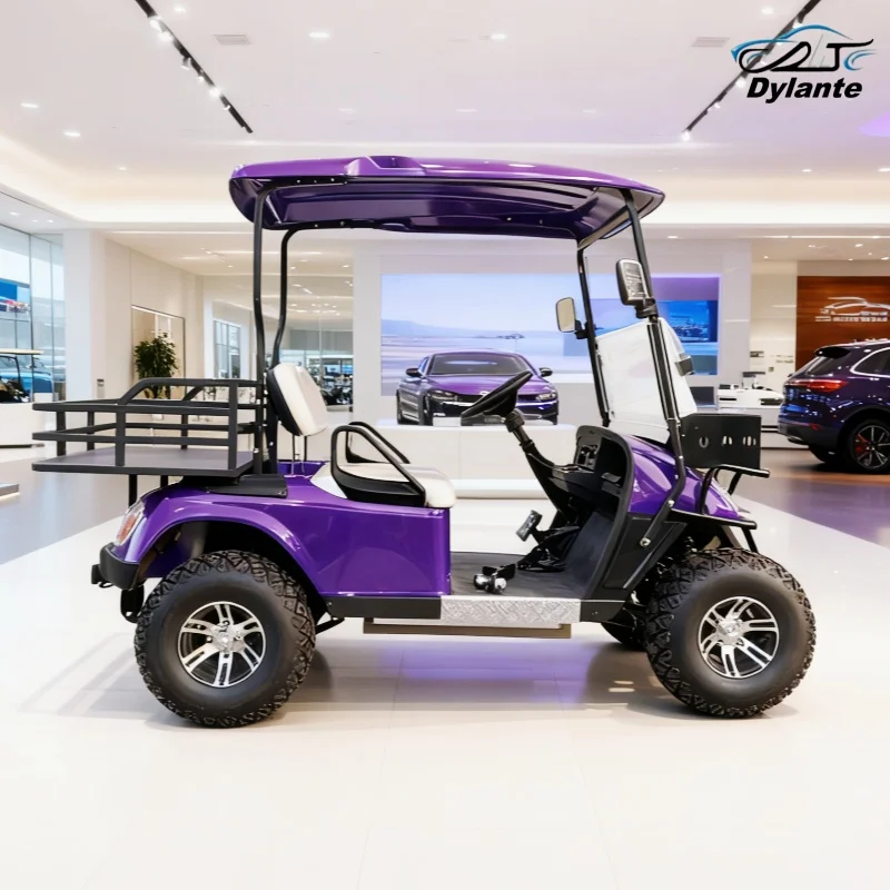 

72V Electric Golf Cart Car 2 4 6 Seater Street Legal Golf Cart In High-End Clubs, High-End Real Estate Sales Centers, Etc