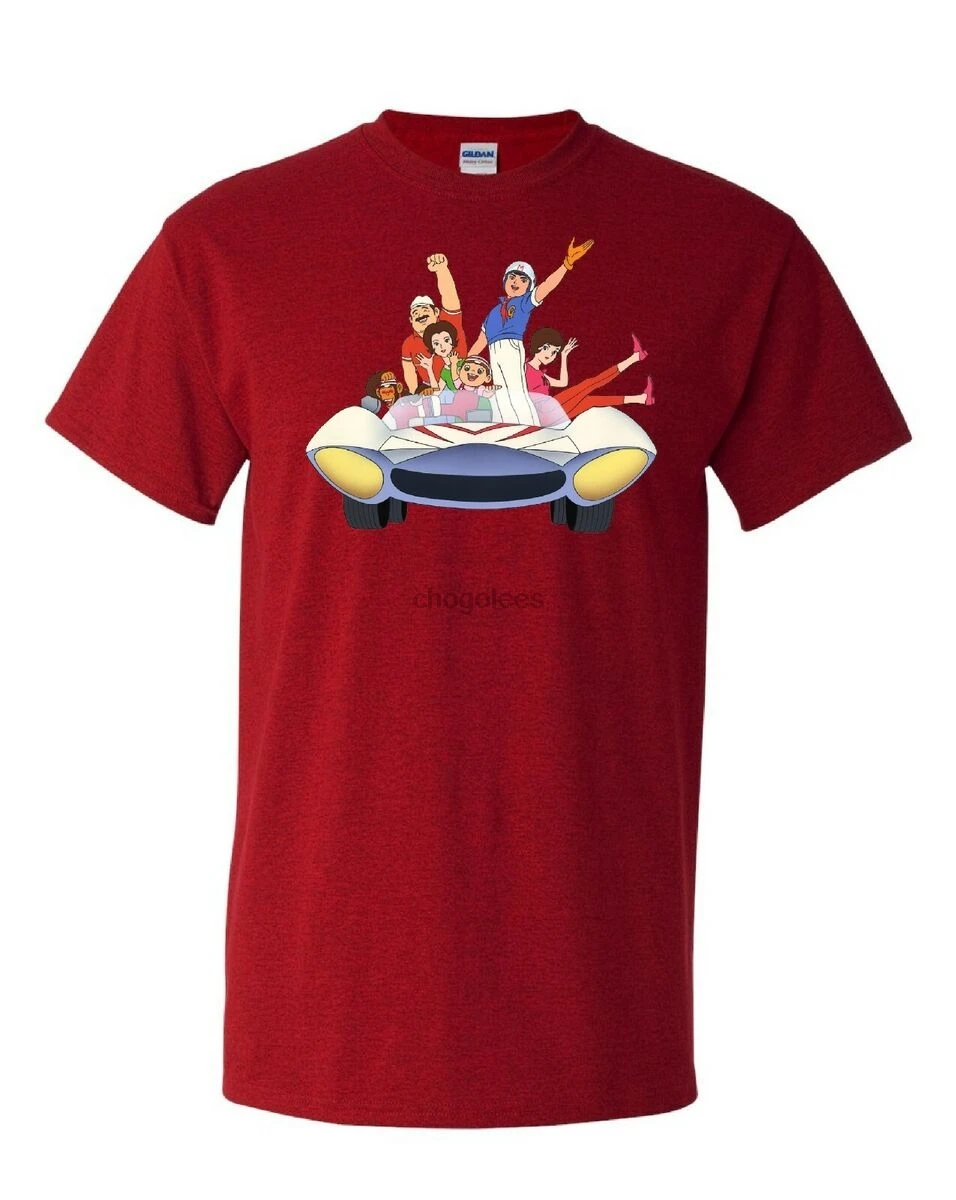 Speed Racer The Crew in the Mach 5 T Shirt 100% Cotton Tee by BMF Apparel
