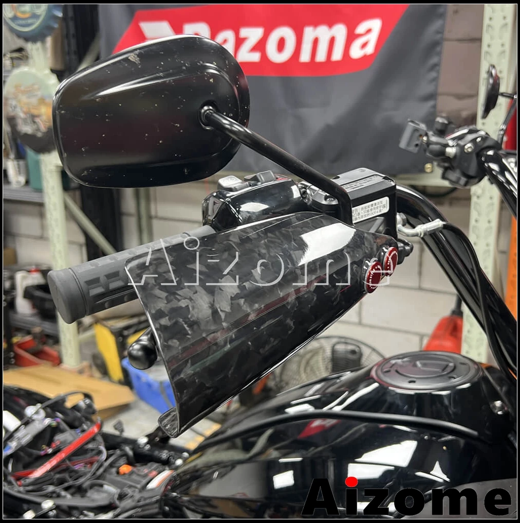 For Harley Road Glide CVO/SE FLTRXSE Special FLTRXS 15-20 Carbon Fiber Hand Windshield Guard Falling Protection Motorcycle Parts