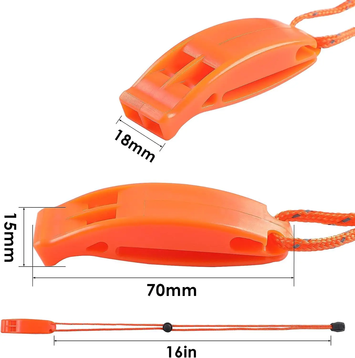Professional Whistles Survival Whistles for Children Lifeguard Emergency Flute Acme Rescue Whistle KKS05