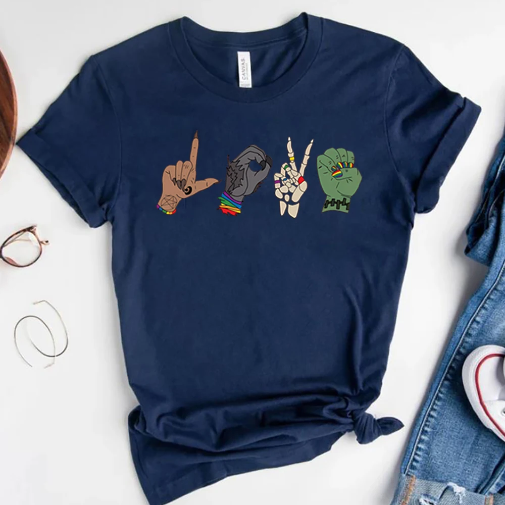 2025 Halloween Monster Love T-shirt LGBT Halloween Shirt Gay Hallo Vintage LGBTQ Pride Tees Unisex Short Sleeve Halloween Tops