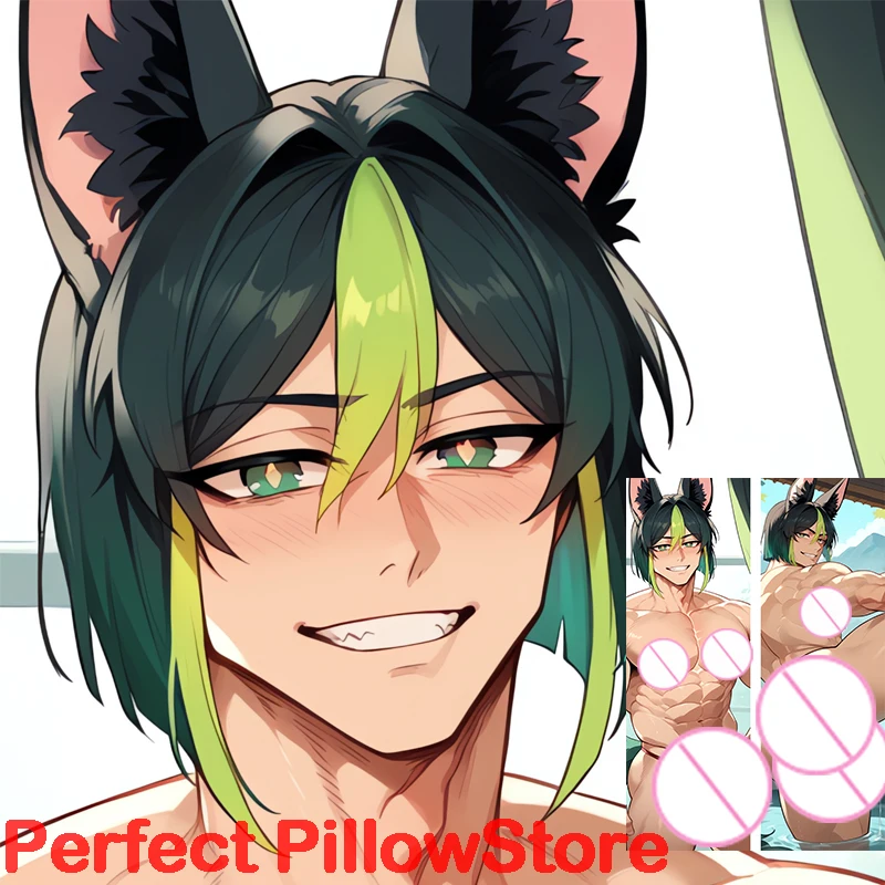 

Dakimakura anime Tighnari Genshin Impact Double-sided Print Life-size body pillows cover Adult pillowcase