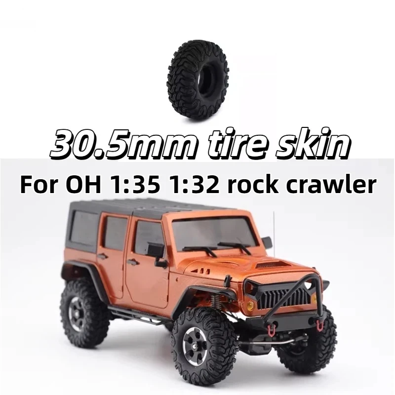 

Шины Orlandoo Hunter RC Crawler 30,5 мм для внедорожников масштаба 1:35 и 1:32, резиновые покрышки для мини-RC-краулеров, запчасти для тюнинга.
