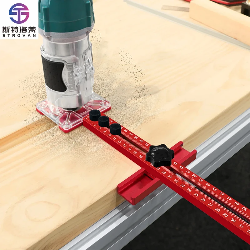 Hole Drilling Dowelling Hole Saw Steel Scriber Compass Routers Template Lucite Trim Router Precision Circle Cutting Jig