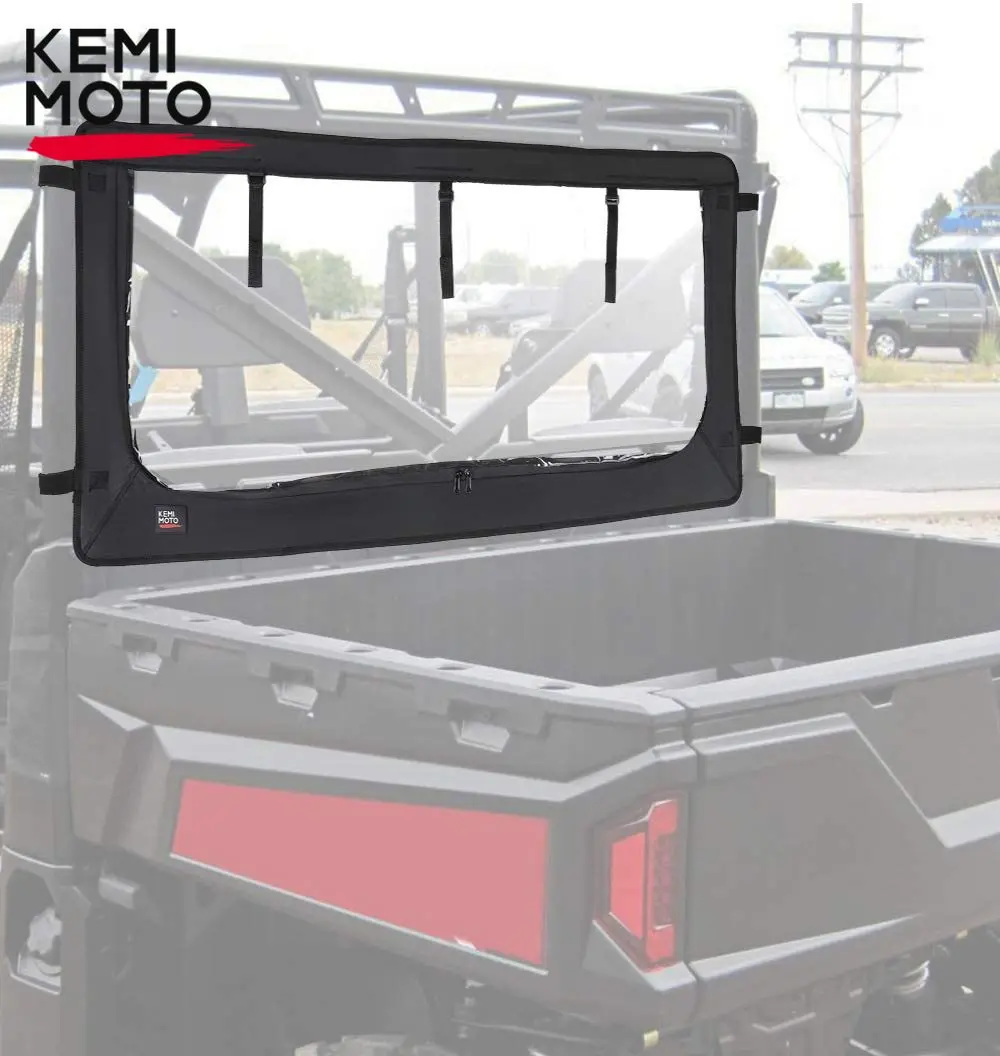 

UTV PVC Waterproof Panel Sunshade Back Windshield Compatible with Polaris Ranger XP 1000 / Ranger 1000 / Ranger XP 900 2013-2024