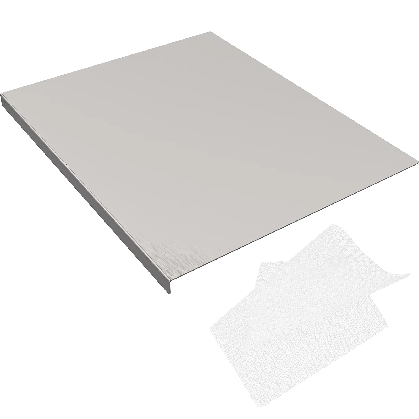 Stainless Steel and Panel Chopping Board Environmentally-friendly Cutting Kitchen Tool Dough Mat Marble