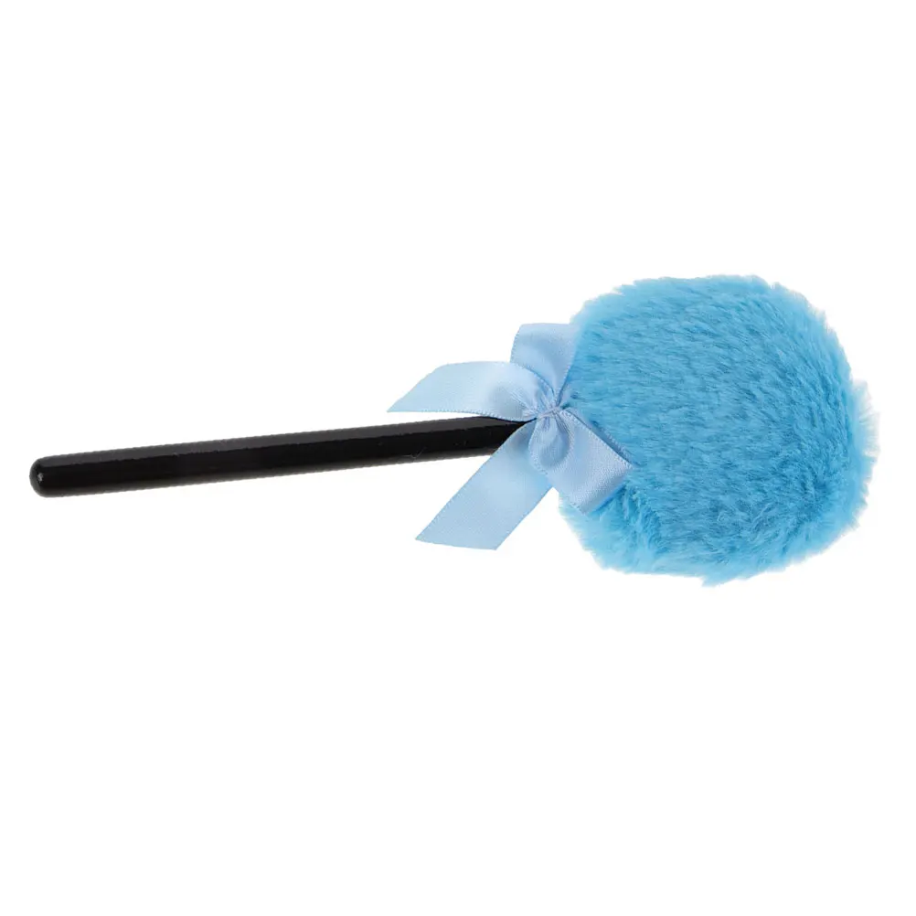 

Makeup Powder Applicator Beauty Sponges Ultrasoft Long Hair Puff Cute Bow Design Comfortable Touch Even Application