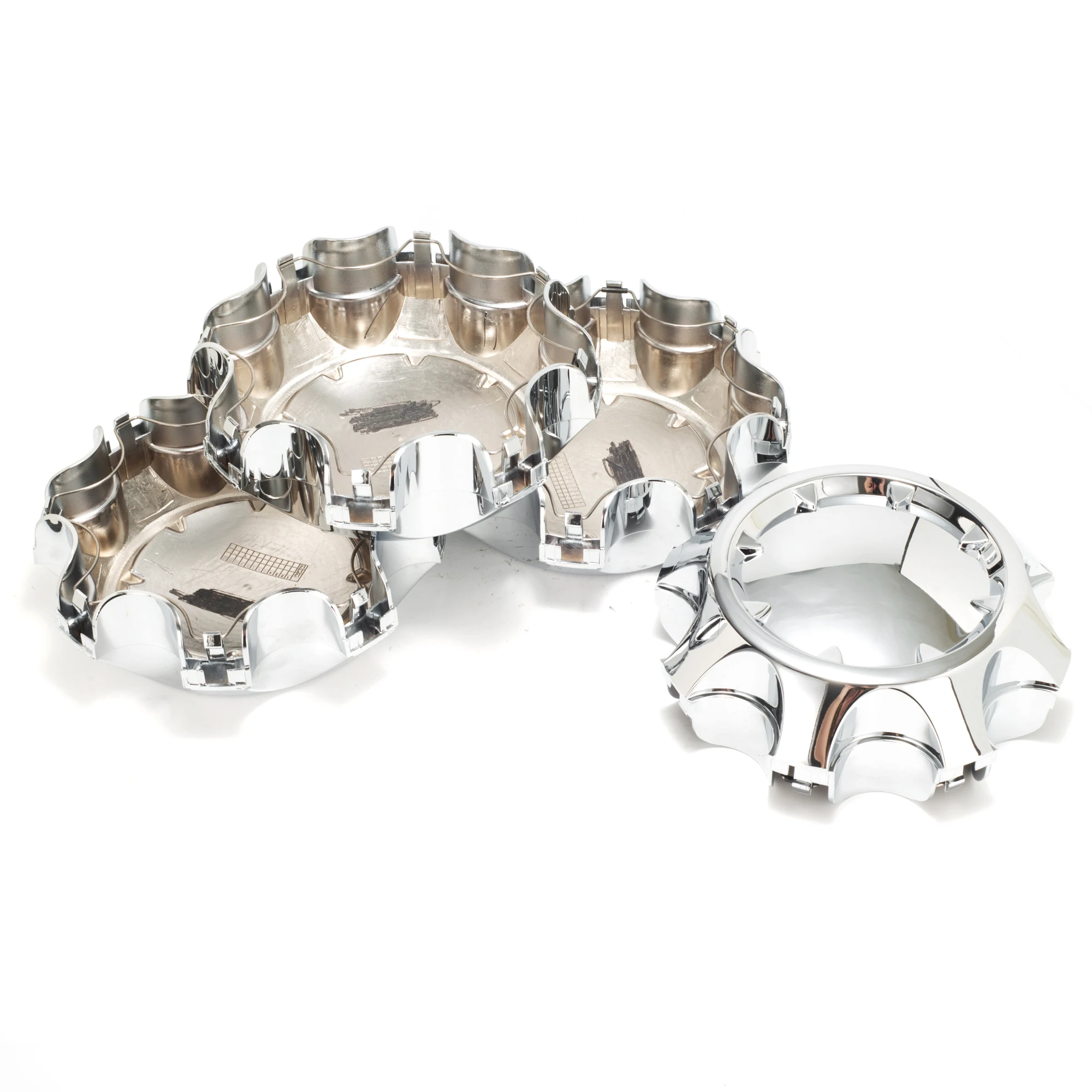 CFPerformance 1/4 szt. 177mm/6,97 cala średnica zewnętrzna 162mm/6,38 cala średnica wewnętrzna Kołpak centralny felgi do Sierra 2500 HD Sierra 3500 HD SRW z lat 2011-2019 # 9597794