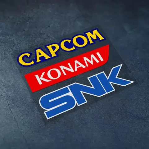Car Styling Sticker for Classic Game Capcom SNK Applique Auto Fuel Tank Tail Body Window Decals