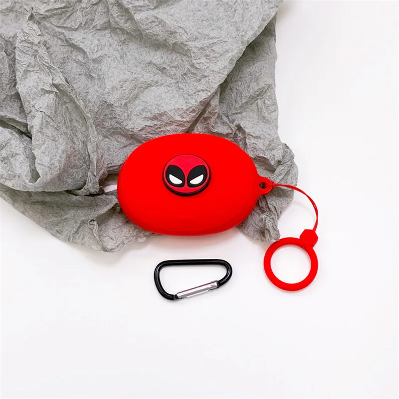 الكرتون حقيبة سماعة الاذن غطاء ل Anker Soundcore الحرية 2 برو سيليكون بلوتوث سماعات شحن صندوق واقية قذيفة مع هوك