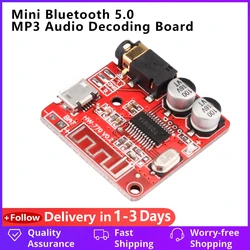 Bluetooth Audio Empfänger Bord Bluetooth 5,0 MP3 Lossless Decoder Board Wireless Stereo Musik Modul 3,7-5V XY-BT-Mini