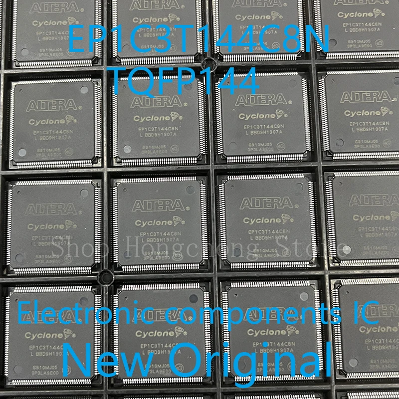 New Original EP1C3T144C8N EP1C3T144C8 EP1C3T144 FPGA Cyclone® Family 2910 Cells 275.03MHz 130nm Technology 1.5V 144TQFP 2PCS