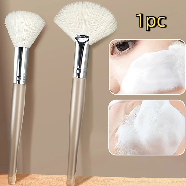 Face Mask Brush Portable Skin Care Tool Facial Cleanser Brush Soft Hair Face Massage Wash Brush