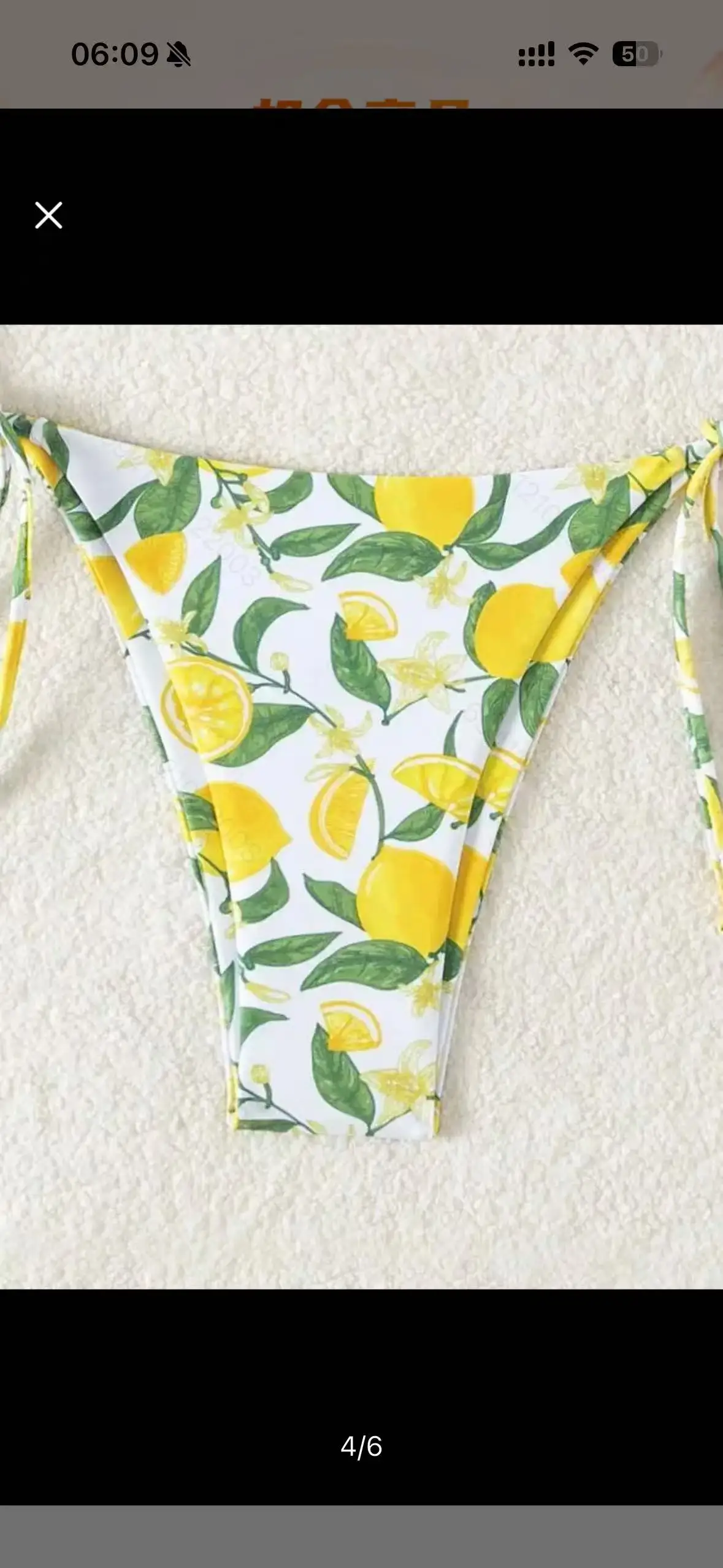 New Style Printed Lace-Up Halter Neck Sexy and Fashionable Women's Two-Piece Bikini Swimsuit - Image 4