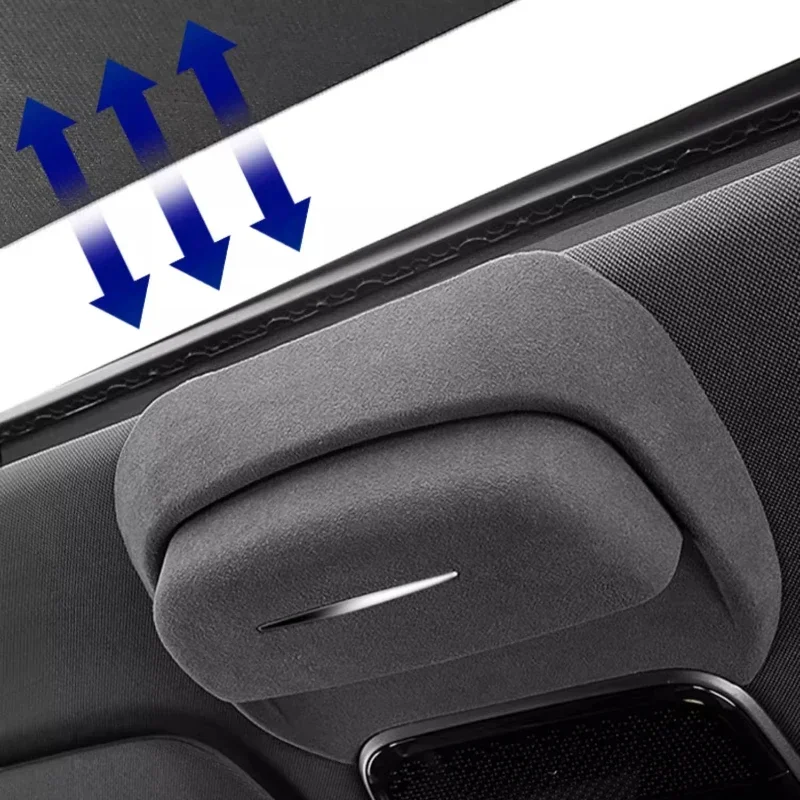 

Car Glasses Case Roof Sunglasses Storage Clip Protective Case For LYNK & CO 07/08 Scratch-resistant Car Modification Accessories