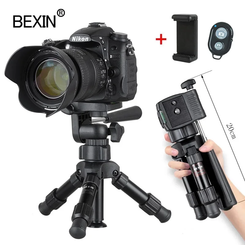 Trípode de control bluetooth portátil de larga distancia para viajes, adecuado para teléfonos móviles como Xiaomi, Huawei, Apple, etc. gopro