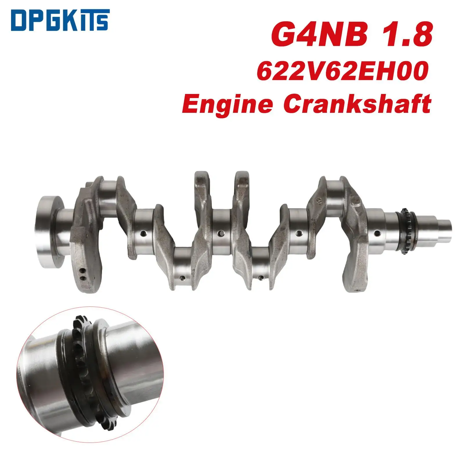 

G4NB 1.8L New Engine Crankshaft 622V62EH00 For 2014-2016 Kia 1.8L High Quality Car Part