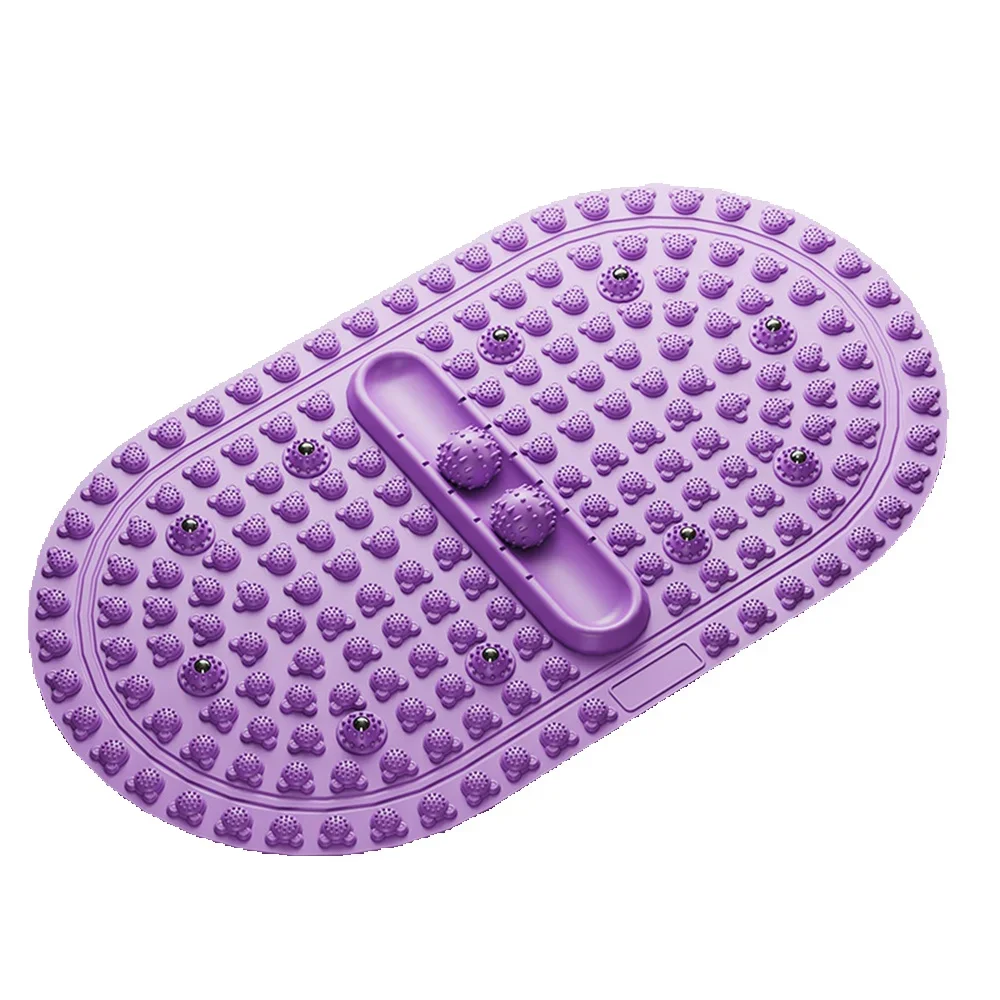 لوحة ضغط أصابع القدم من السيليكون الناعم السائل - وسادة تدليك لطيفة على القدمين مع حصيرة الضغط الإبري للجري بطيئة للغاية