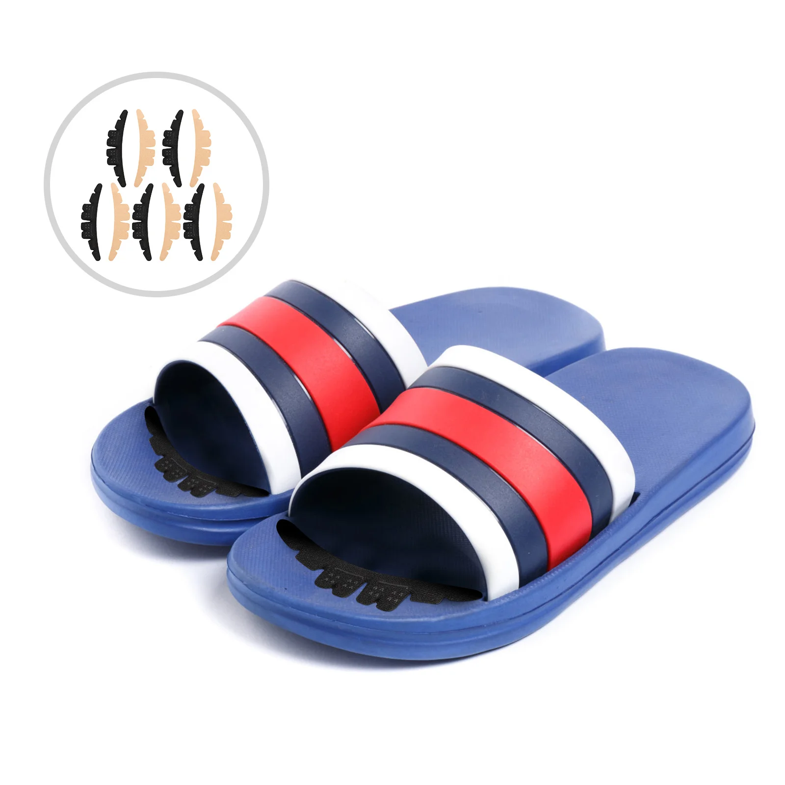 

5Pairs Non Slip Heel Grips Premium Breathable Sponge Shoe Inserts Instant Pain Relief Heel Cushions Shoe Insert