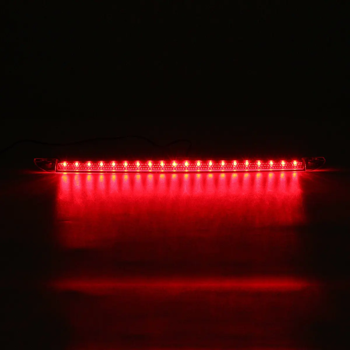 Imagem -05 - High Mount Brake Tail Stop Light Carro Universal e Motocicleta Vermelho 12v 20 Led 3rd