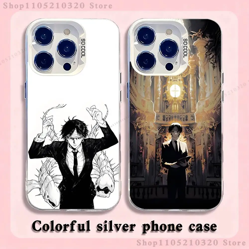 

C-Chrollo L-Lucilfer Phone Case For iPhone 17,16,15,14,13,12,11,Pro,Max,Plus,Mini,XS,SE Anti Fall White Matte Hard Bumper