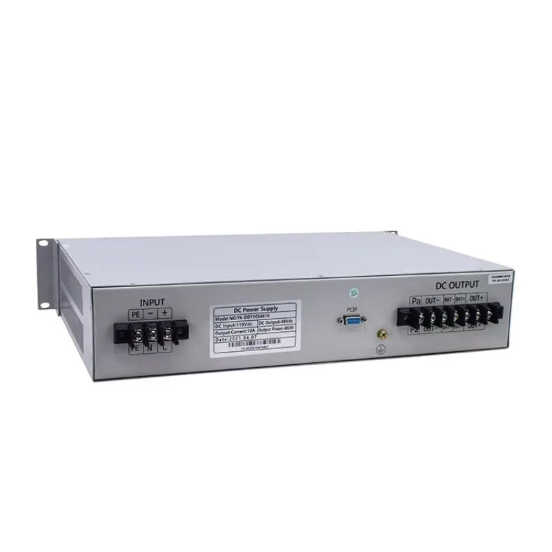 19inch Rack Mount Type 220V To 48V 10A 480W Step Down Buck Converter For Telcom