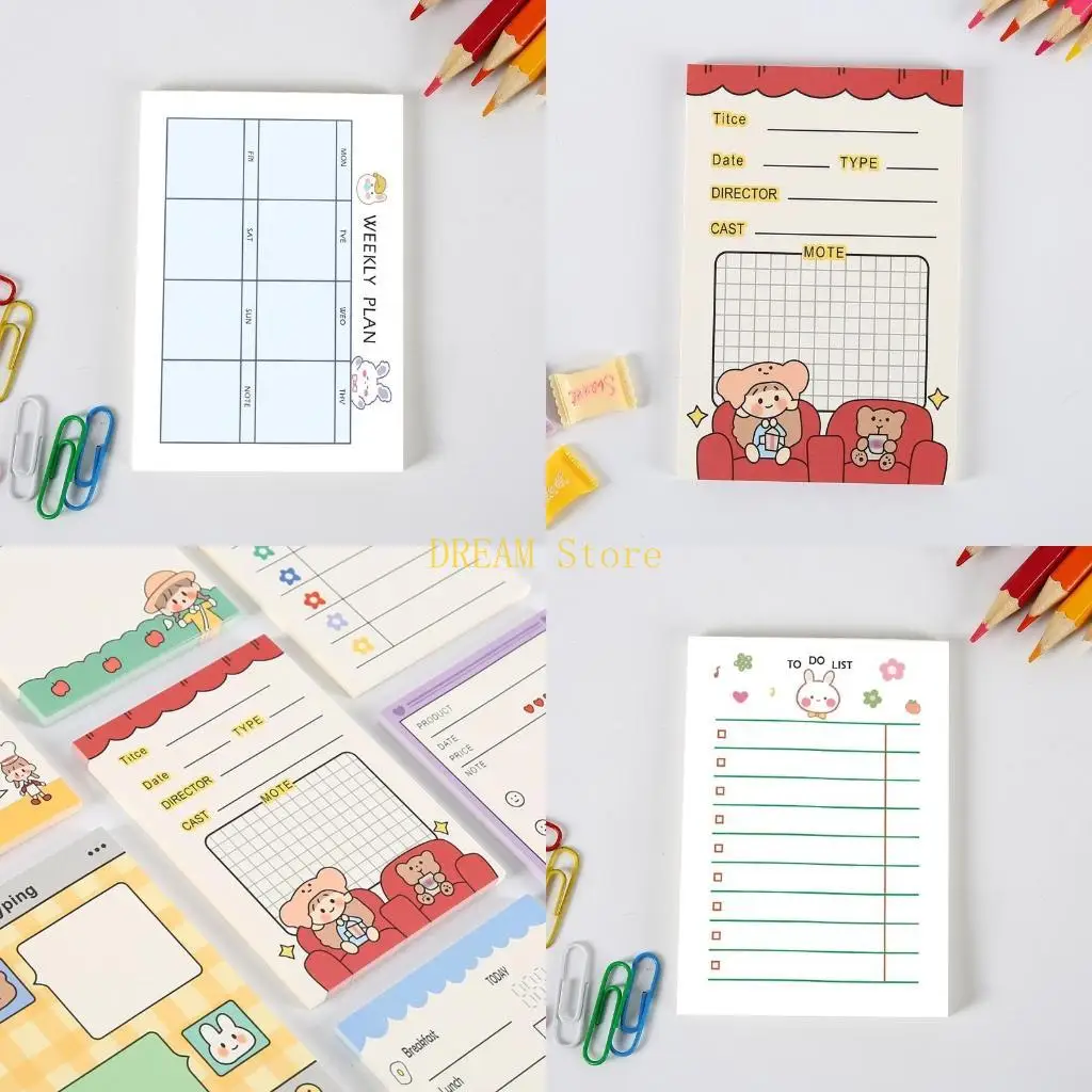 

Message Notes Chesk List To Do List Memo Stationery Office Supplies Fruit Animals Design Students Diary Schedule best sale