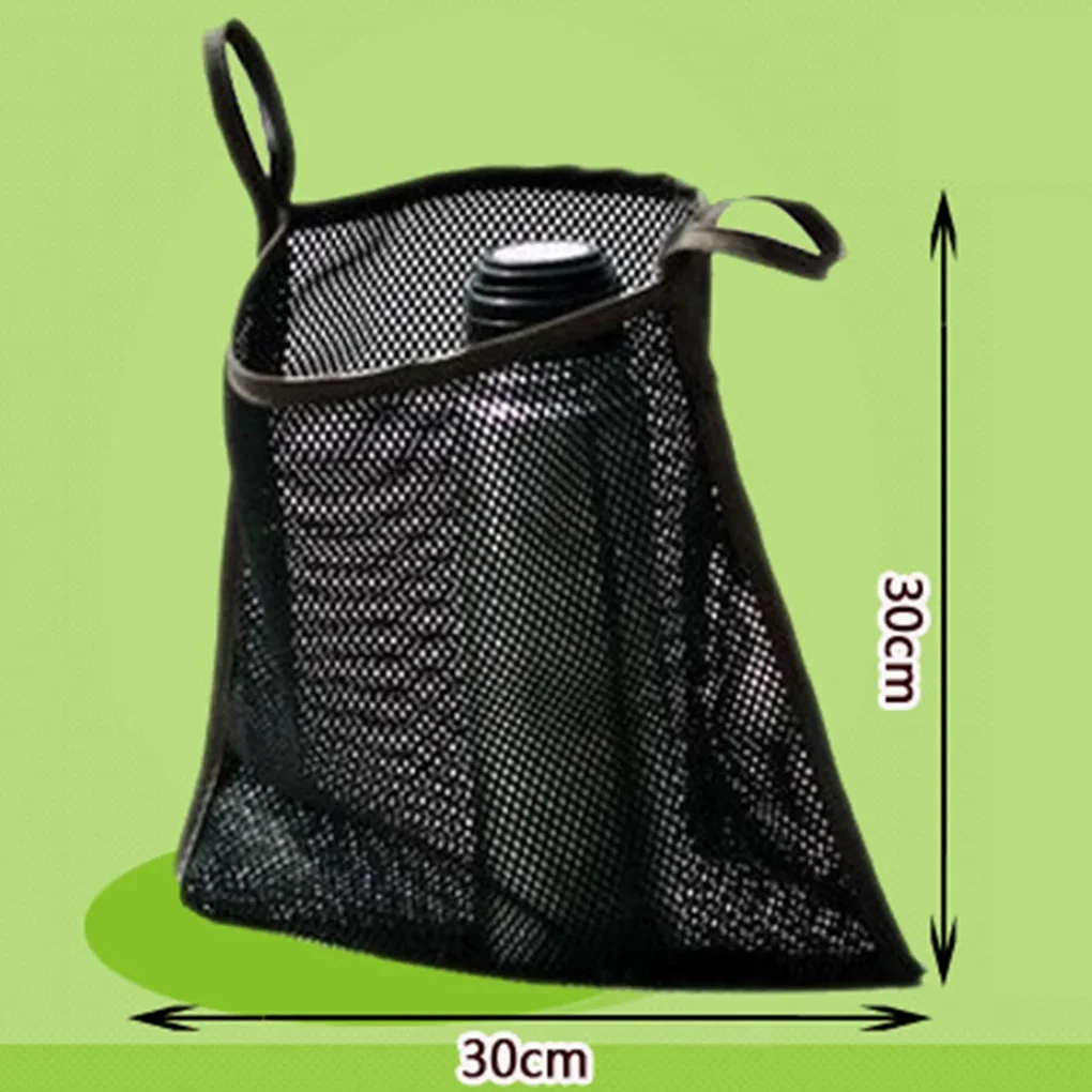 Baby Stroller Net Pocket Infant Stroller Mesh Bottle Diaper Storage Organizer Bag Holder Large Size Hanging Stroller Accessories