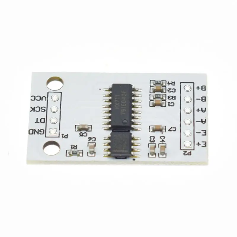 5Pcs HX711 24-bit ADC Module On-Board TL431 External Reference Voltage Dual-Channel Load Cell 24Bit