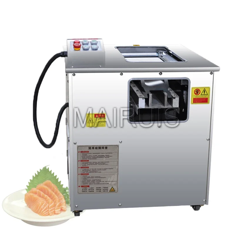 

Stainless Steel Electric Fish Cut Machine Meat Slicer / Commercial Cutting Machine