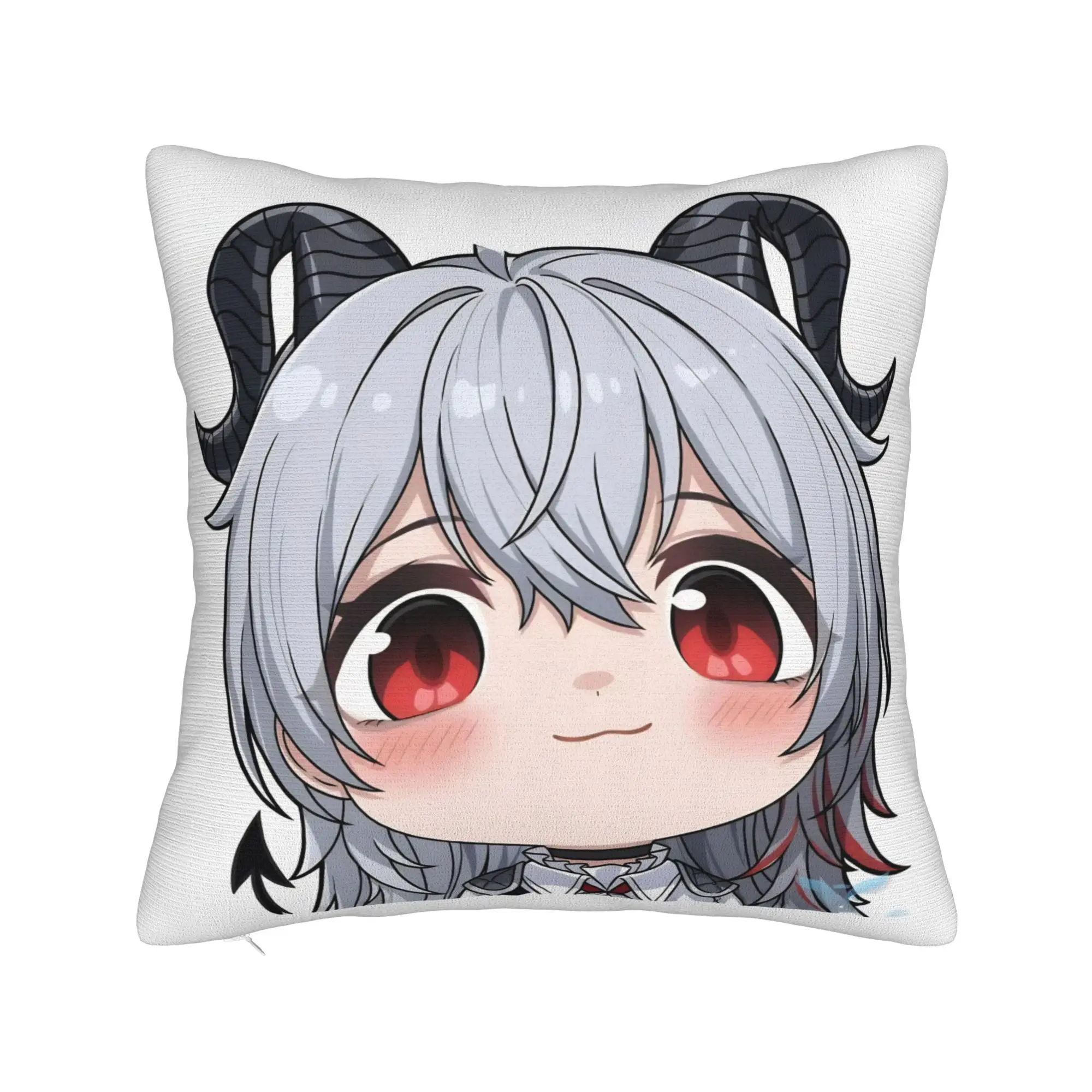 Wuthering Waves Cute Q Version Pillowcase Printing Fabric Cushion Cover Decorations Zani Throw Pillow Case Cover Home 40*40cm