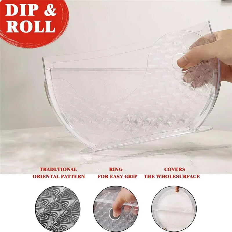 

【Lowest-Price!】Rice Paper Packaging Container Spring Rolls Water Bowl Rice Paper Holder Vietnamese Pie Box Kitchen Tools