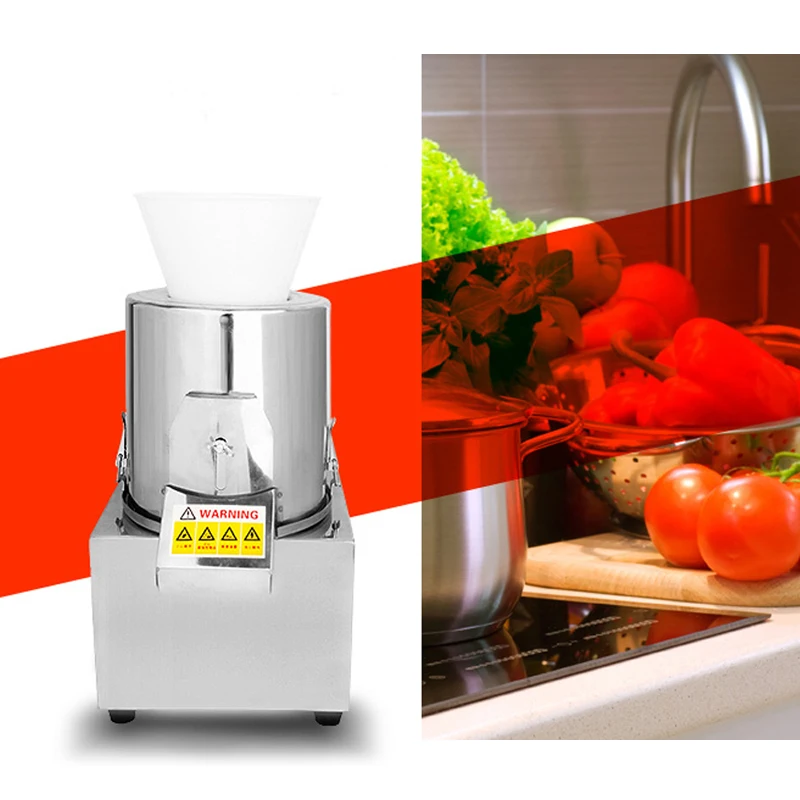 60KG/H Vegetable Cutter Chili Mincing Machine Vegetable Chopper Shredder Cabbage Scallion Celery Cutting Machine