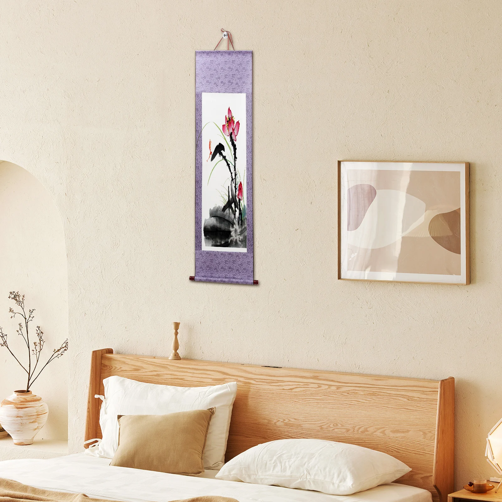 

Blank Scroll Blue Xuan Paper Lightweight Durable Calligraphy Drawing Chinese Rice Wall Scroll Painting Supply Home Office