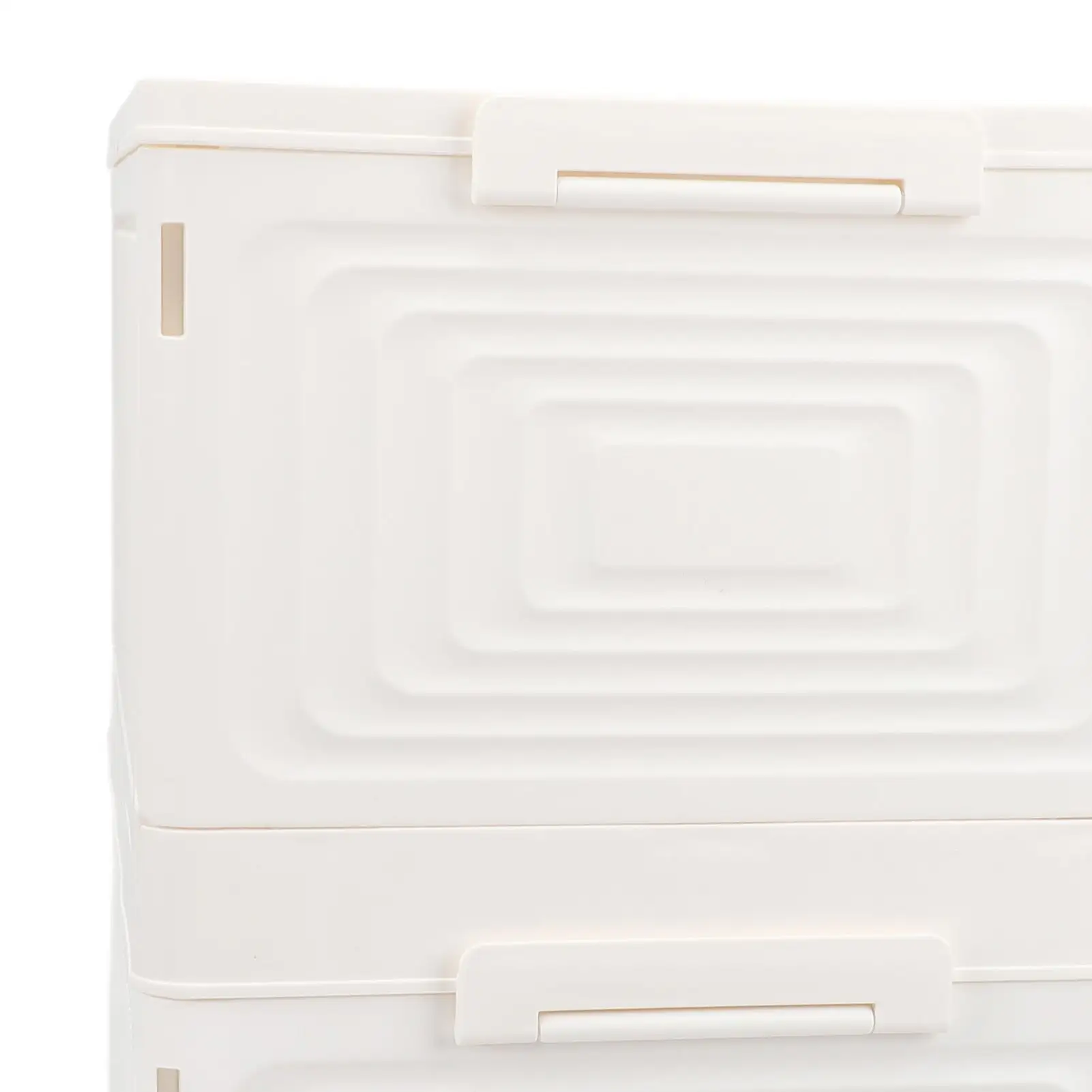 Scatola porta scarpe pieghevole trasparente Organizzatore di grande capacità a 4 strati con ruote per un facile accesso e visualizzazione