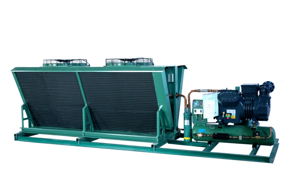 Factory Direct Sale High-efficiency 2-100HP Refrigeration Unit for Cold Room With Semi-hermetic Compressor