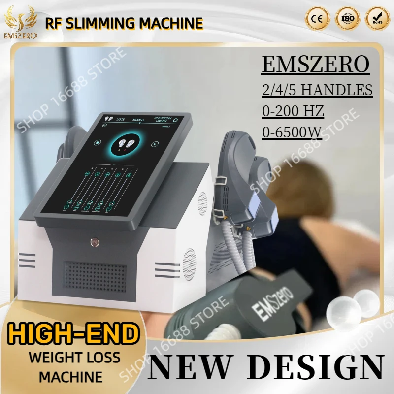 

2024 EMSSLIM Neo Power 6500W Hiemt Body Sculpt Machine 4 Handle Pelvic Pad Optional Ems Muscle Stimulator Emszero