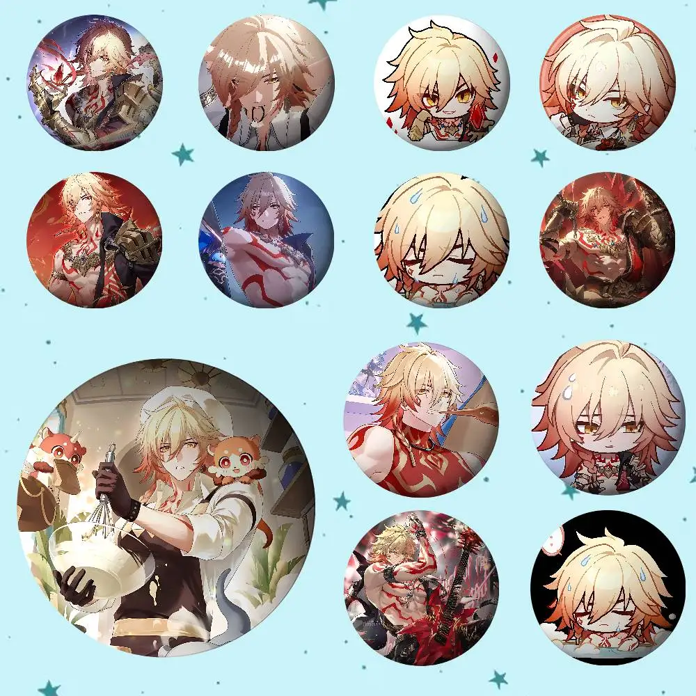 

Honkai Star Rail Mydei For Clothes Anime Enamel Pin Cute Things Cartoon Cosplay Badges On Backpack Brooch Art Gifts