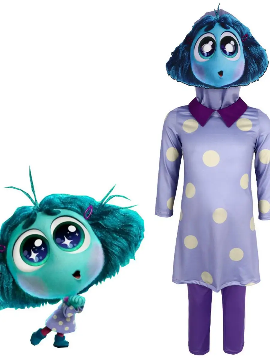 

Новый костюм InsideOut2 Happy Emotion, косплей, orm для женщин, ролевой костюм на Хэллоуин, сценическое представление, традиционный H...