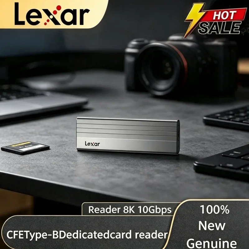 Lexar USB 3.2 Gen 2 Type C E300 M.2 SSD Enclosure Mobile External Hard Disk Case for 2230 / 2242 / 2260 / 2280 NVMe SSD Lexar