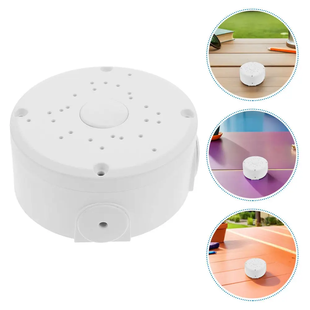 2pcs Spherical Waterproof Junction Box for Outdoor Security Cameras, Wall/Ceiling Mount Cable Organizer