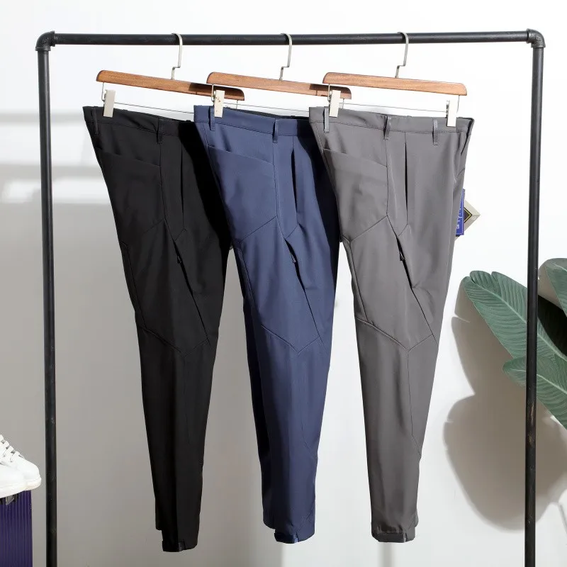 

Warm Fce Outdoor Men's Casual Pants 3D Tailoring Soft ell Anti Wind Faionable Urban Sle Youth Long Trousers