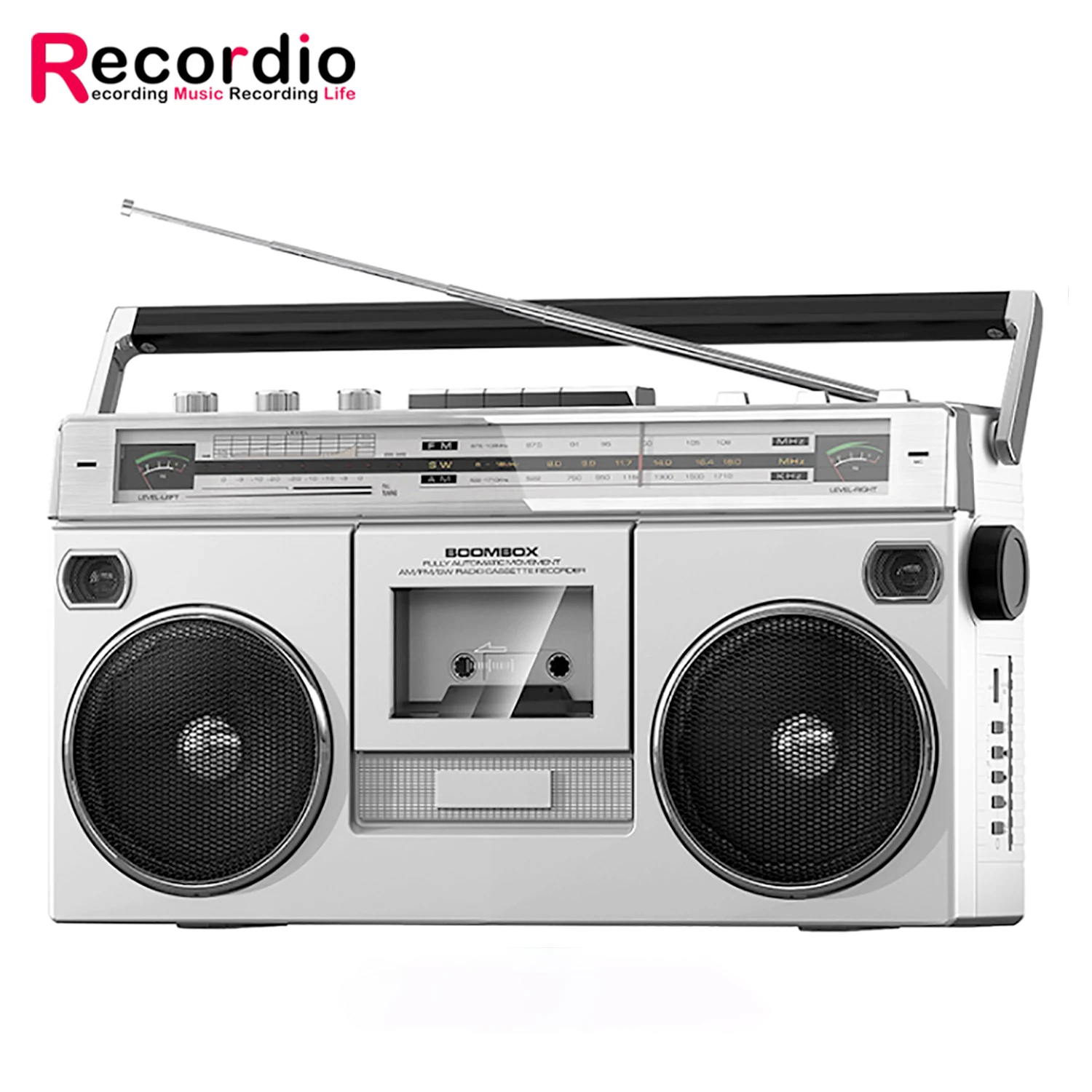 GAS-RD80 Tape player tape recorder old-fashioned nostalgic 80s retro stereo cassette recorder radio